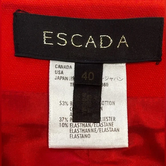 Escada Coral Pencil Skirt - Picture 4 of 6
